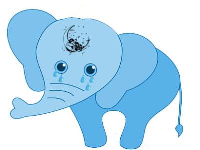 elefantito azul